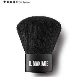 IL MAKIAGE Sleek Black Makeup Brush Set